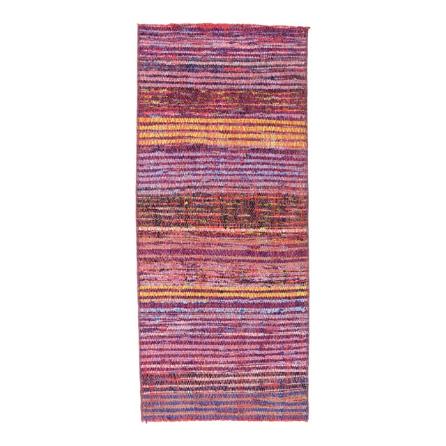 Purple Mini Vintage Kilim Rug - 1`5″ X 3`3″ For Sale