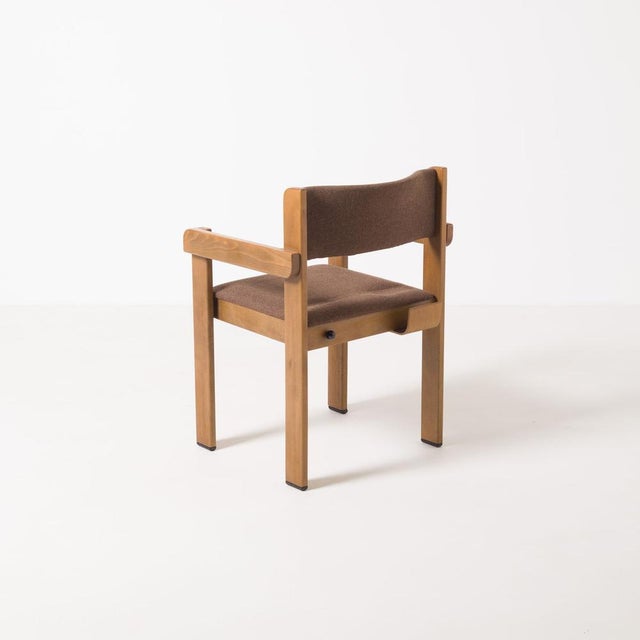 Postmodern Stackable Dining Armchair from Wiesner-Hager, Austria, 1980s For Sale - Image 4 of 10