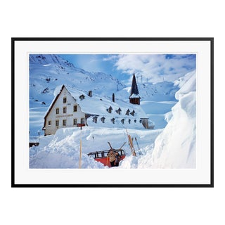 Toni Frissell 'A Hotel in the Mountains' Archival Pigment Print Framed in Black For Sale