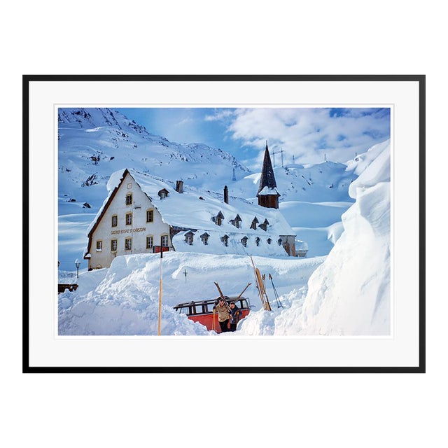 Toni Frissell 'A Hotel in the Mountains' Archival Pigment Print Framed in Black For Sale