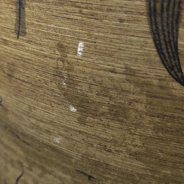 Vintage Stiffel Drum Barrel Shade Botanical Garden Cyrus Clark For Sale - Image 11 of 12