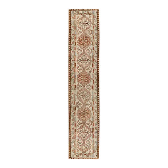 Vintage Serab Runner 3ft 2in X 17ft 11in For Sale