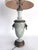 Late 19th Century French Celadon Pâte-Sur-Pâte Porcelain Lamps With Custom Shantung Silk Shades - a Pair For Sale - Image 13 of 18