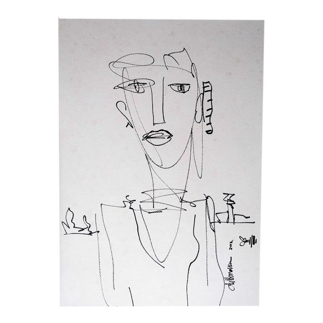 Untitled Abstract Portrait, 2012 For Sale