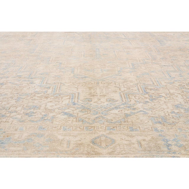 Mid 20th Century Vintage Persian Heriz Rug, 08'00 X 10'11 For Sale - Image 5 of 10