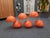 Space Age Orange Plastic Lamp, 1970s For Sale - Image 12 of 12