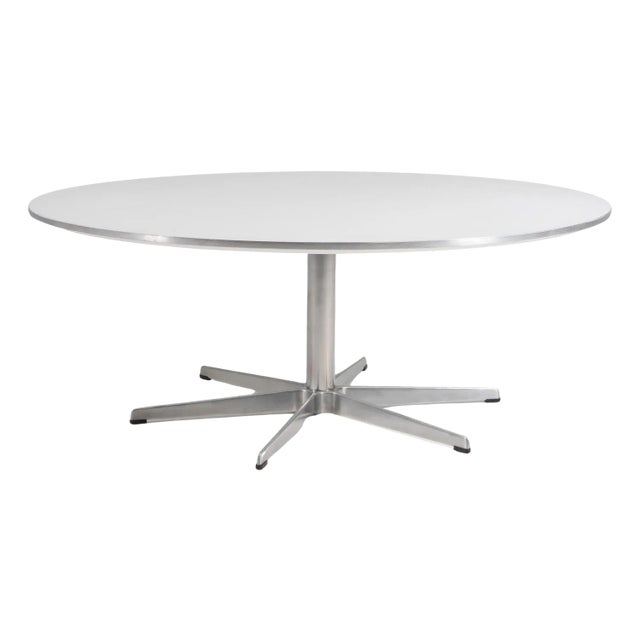 Round Coffee Table attributed to Piet Hein for Fritz Hansen, 2000s For Sale
