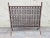Late 19th Century Antique Late 19th Century Spanish Wrought Iron Fireplace Screen For Sale - Image 5 of 11