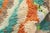 Vintage Azilal Boucherouite Moroccan Rug, 03'04 X 07'10 For Sale In Dallas - Image 6 of 10