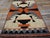 American Sublime Tan Beige Color and Harmonic Desing Antique American Hooked Rug For Sale - Image 3 of 10
