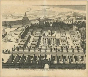 Goeree, Cells on the Island of Pharos, 1690, Print