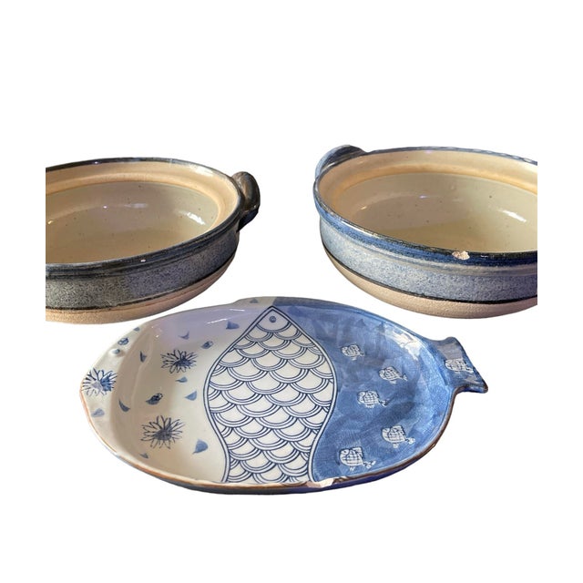 Late 20th Century Japanese Sometsuke Entertaining Set- 71 Pieces For Sale - Image 9 of 12