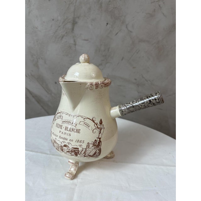 Ceramic Vintage Chocolate Pot, 1950s For Sale - Image 7 of 11