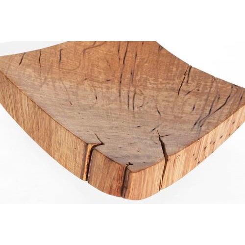 Contemporary V21164 Vessel in Natural Oak Wood by Jörg Pietschmann For Sale - Image 3 of 11