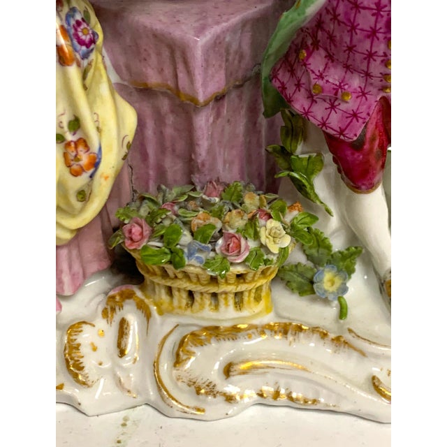 Ceramic 19th Century Meissen Birdcage Grouping For Sale - Image 7 of 11