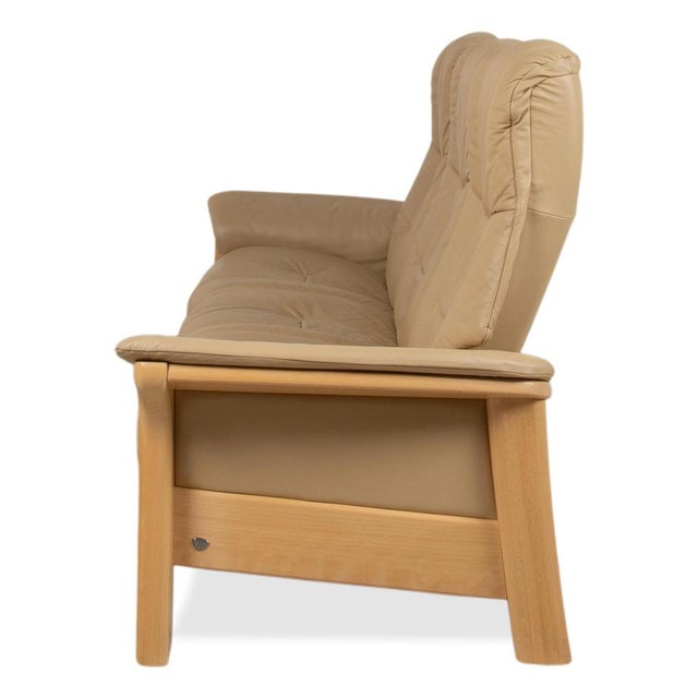 Windsor Three-Seater Leather Sofa from Stressless For Sale - Image 17 of 18