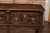 English 1870s Oak Dresser Base with Carved Geometric Front and Two Drawers For Sale - Image 4 of 12