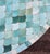 2020s 48" Handcrafted All Emerald Moroccan Mosaic Table, Fish Scale Style For Sale - Image 5 of 7