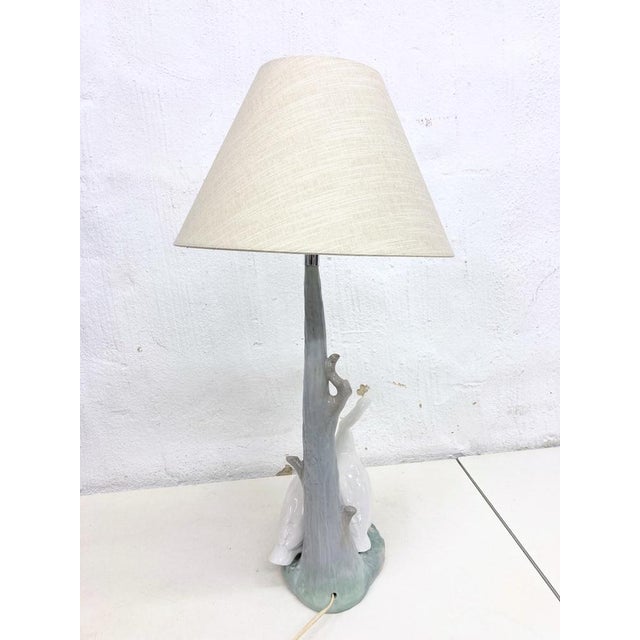 Sculptural Porcelain Table Lamp by Fulgencio Garcia for Nao, 1980s For Sale - Image 11 of 11