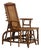 19th Century Tan Bamboo Lounge Chairs For Sale