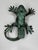 American Bronze Gecko Door Knocker, in the Manner of Oscar Bach, Circa 1915 For Sale - Image 4 of 18