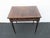 French Late 1800s Small Flame Mahogany Desk 6427 For Sale - Image 13 of 18