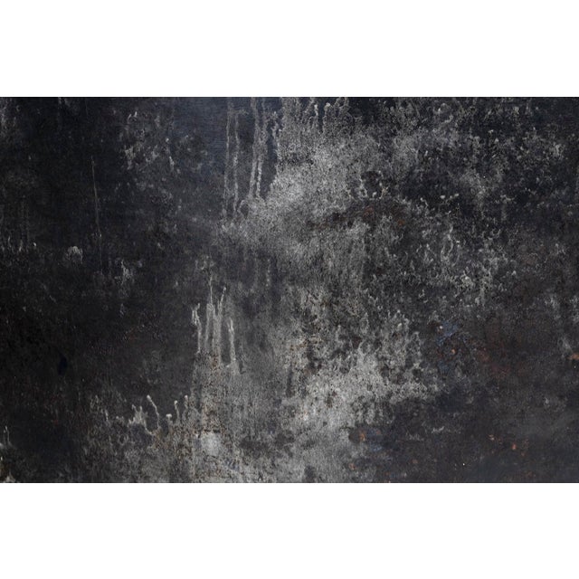 Late 20th Century Vintage French Barrel Coffee Table With Limestone Top For Sale - Image 5 of 7