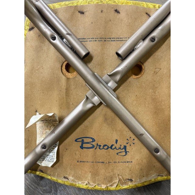 Metal Vintage Brody Seating Company Mid Century Modern Dining Chairs - Set of 4 For Sale - Image 7 of 14