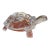 Crystal Clear Glass Tortoise Sculpture For Sale