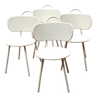 Vintage Bib Chairs by Margaux Keller, Set of 4 For Sale