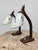 Have these 2 unique table lamps stolen your heart? Period: 1940s-50s. Country of origin: Denmark. Beautiful as a complete...