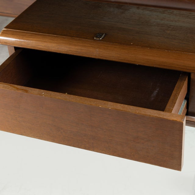 Large Desk in Brass and Cut Crystal by Fabio Lenci, 1960s For Sale - Image 15 of 16