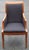 Black Pair Hickory White Biedermeier Inspired Maple and Upholstered Armchairs For Sale - Image 8 of 10