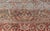 Persian Antique Serapi Rug With All-Over Geometric Design in Gray-Blue and Red For Sale - Image 11 of 14