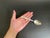 1920s Lunt Silver Treasure William & Mary 1921 Sterling Teaspoon With Monogram B For Sale - Image 12 of 12