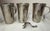 Silver 5 Vintage Landers Frary & Clark Universal Silver Plated Travel Nesting Camp Cups For Sale - Image 8 of 12