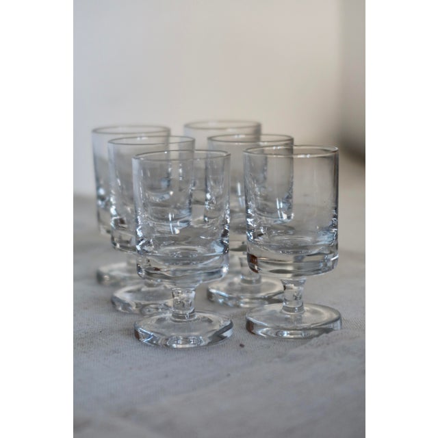 Vintage Liqueur Glasses from Luminarc, 1990s, Set of 6 For Sale - Image 4 of 5