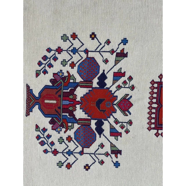 Vintage Azerbaiydjan Sumak Rug For Sale - Image 3 of 18