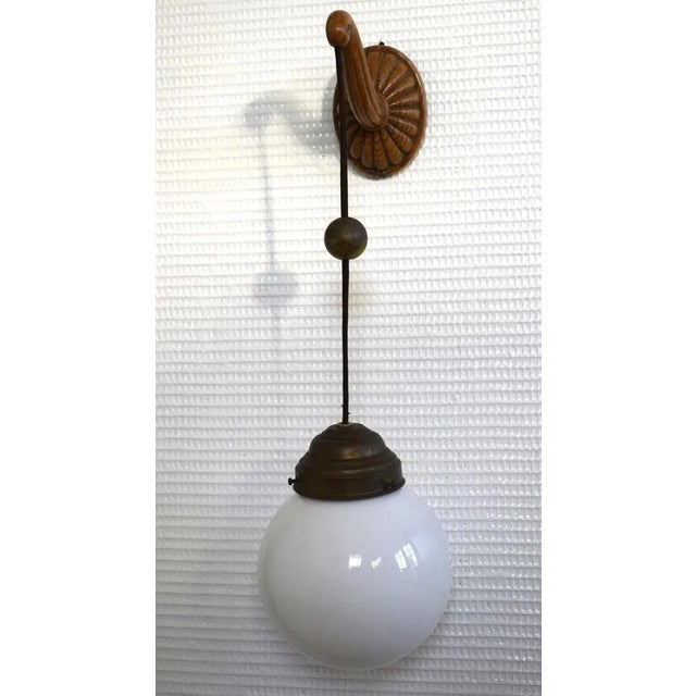 Wall Lamp by Josef Hoffmann, 1890s For Sale - Image 6 of 6