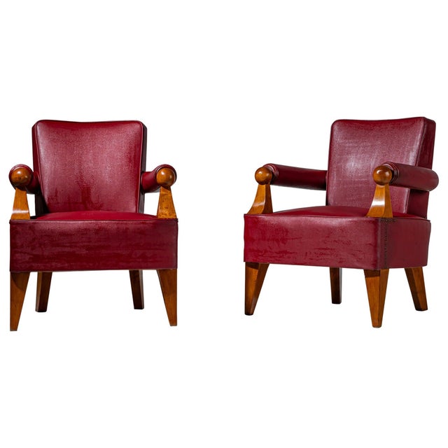 Pair of Armchairs, Italy, 1950s For Sale - Image 9 of 18