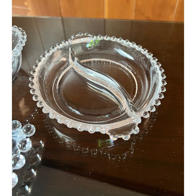 Vintage Imperial Candlewick Serving Dishes - Set of Three For Sale - Image 9 of 10