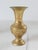 Vintage Etched Brass Bud Vases S/3 For Sale - Image 4 of 8