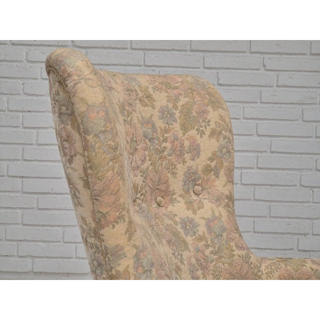 Vintage Danish Easy Side Chair, 1960s For Sale - Image 8 of 18