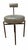 Vintage Modernist Accent Chair Newly Reupholstered For Sale In Chicago - Image 6 of 8