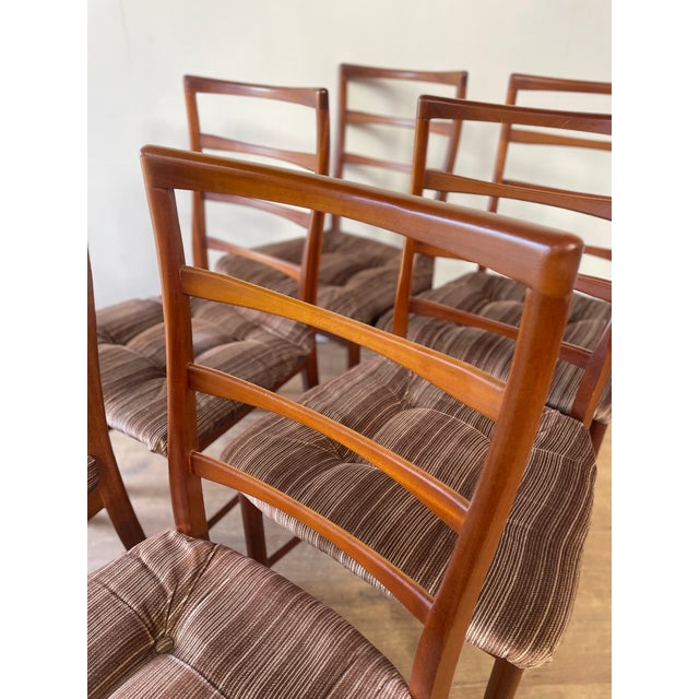 Mid-Century Modern Teak Dining Chairs by A.H. McIntosh, 1960s, Set of 6 For Sale - Image 9 of 14