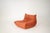 Set of Togo Lounge Chair and Pouf in Crimson Tweed Fabric by Michel Ducaroy for Ligne Roset, 1973 For Sale - Image 11 of 18