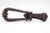 Antique door knocker made of cast iron with a black finish. Made by A. Kenrick & Sons. Mounting screws are included. The...