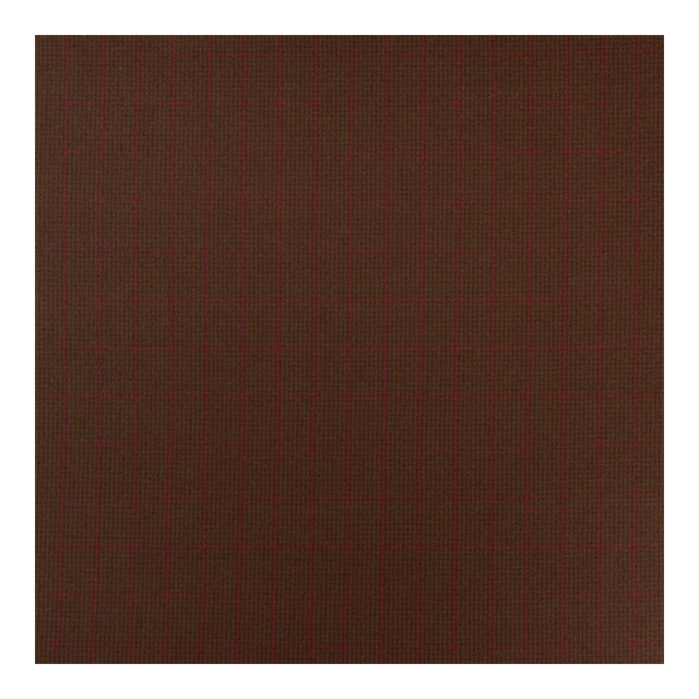 SAMPLE - Schumacher Aldridge Wool Houndstooth Fabric In Mocha For Sale
