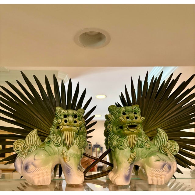 Vintage Chinoiserie Foo Dogs - A Pair For Sale - Image 12 of 12