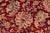 Shabby Chic 1990's Pak-Persian Red/Blue Wool Rug - 6'1'' X 8'10'' For Sale In New York - Image 6 of 9